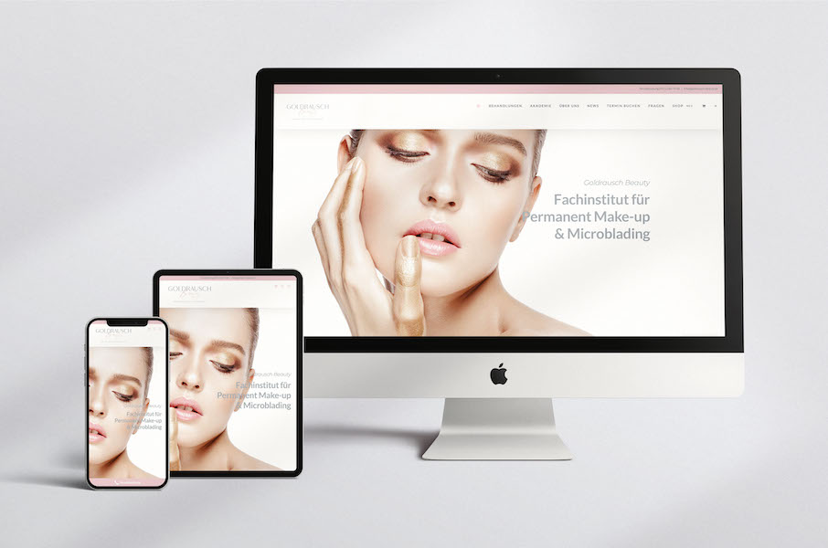 Goldrausch Beauty launcht neue Webseite